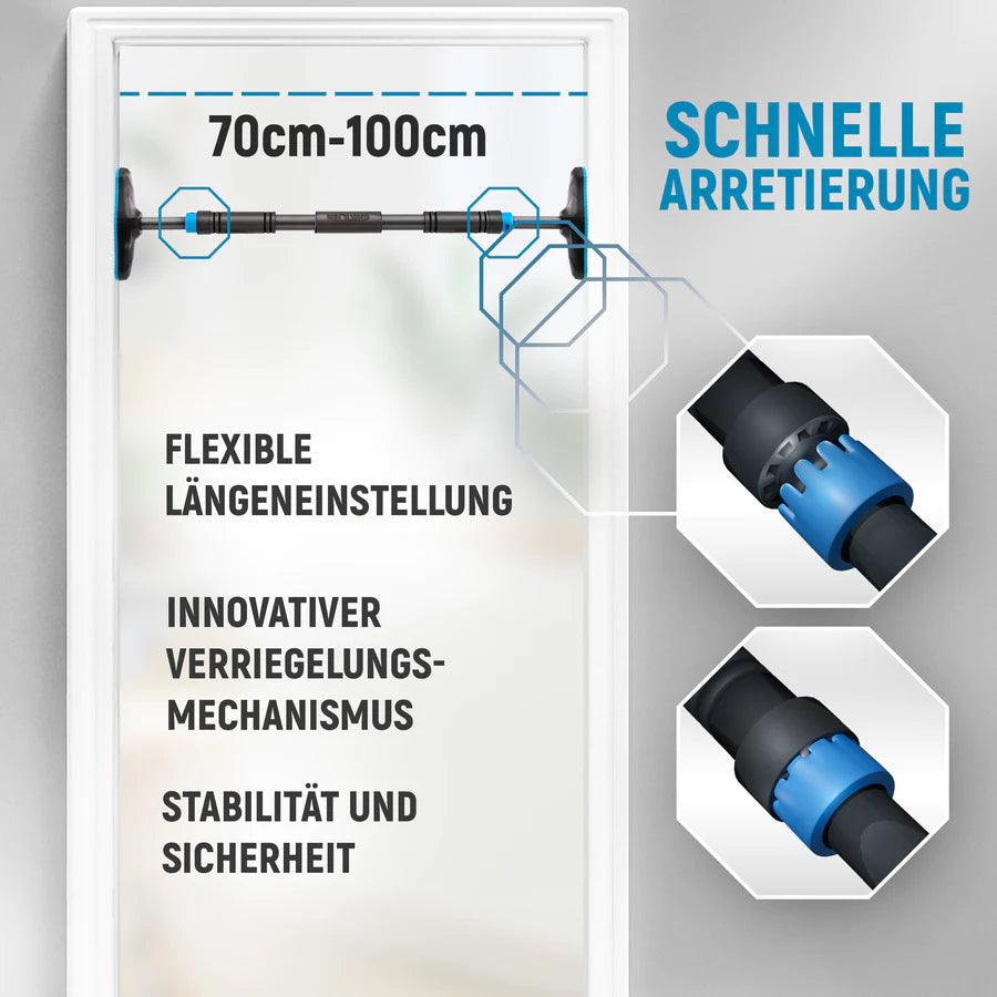 Teleskop Klimmzugstange für Türen