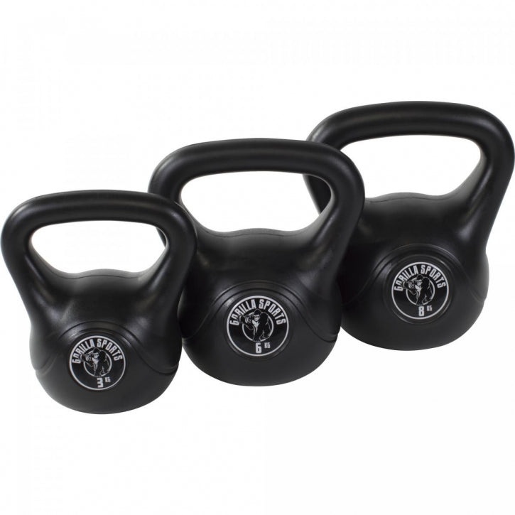 Kettlebells aus Kunststoff