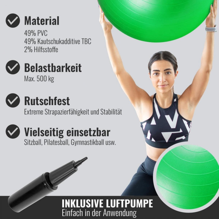 Gymnastikball 55-75cm