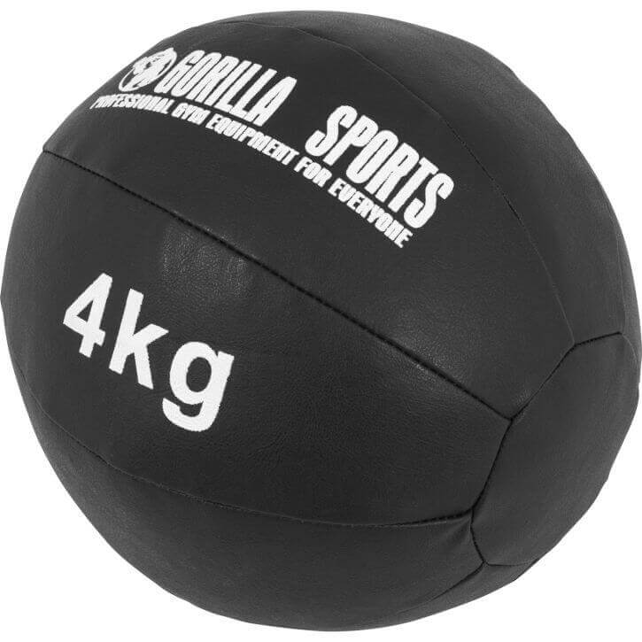 Medizinball aus Leder