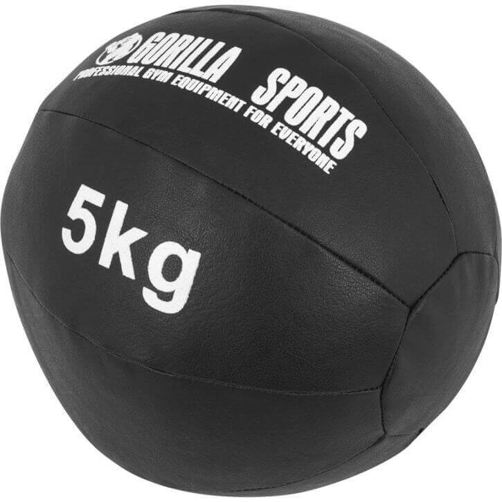 Medizinball aus Leder